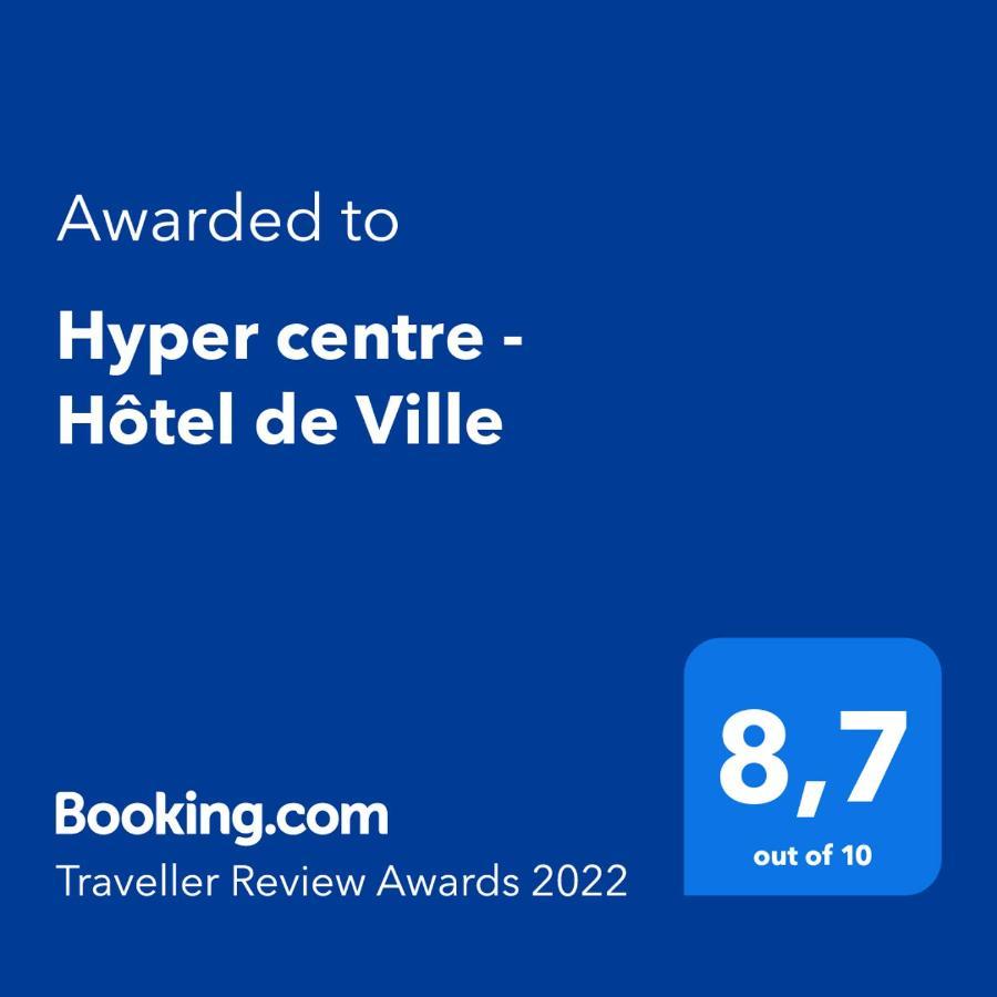 Hyper Centre - Hotel De Ville Reims Eksteriør bilde